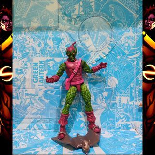 Marvel Legends Retro Green Goblin (Customed) / LOOSE
