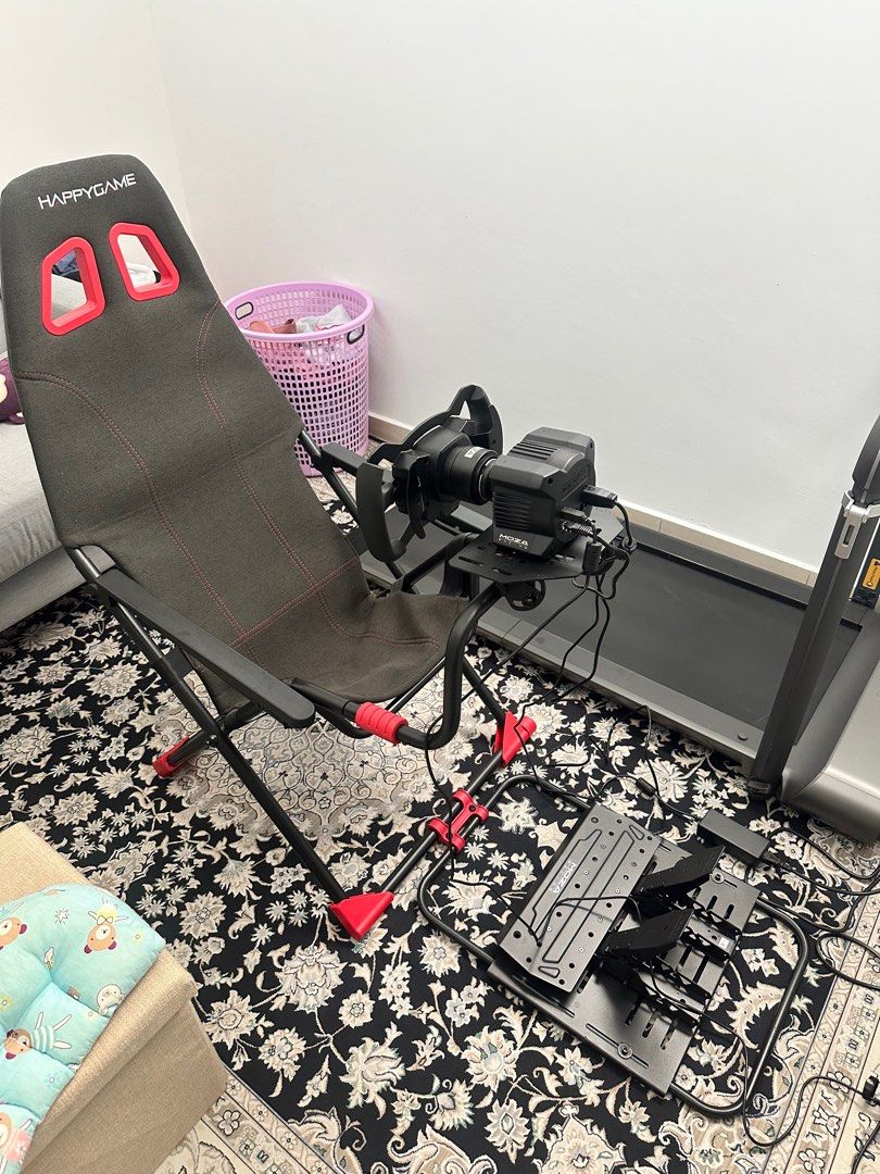 Moza R5 + Simulator Rig, Video Gaming, Gaming Accessories, Controllers ...