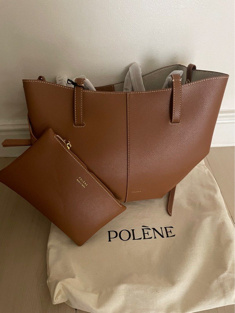 Polene Cyme Mini (Category: Luxury Bags & Wallets) located in Manila. Submitted by arcasteria (Listing ID 1358242769, Image 1). Description: for pre-order (7-14 days) with dust bag tag available in regular and mini sizes cognac, camel, black, chalk, taupe, ebony, black canvas, cognac canvas.