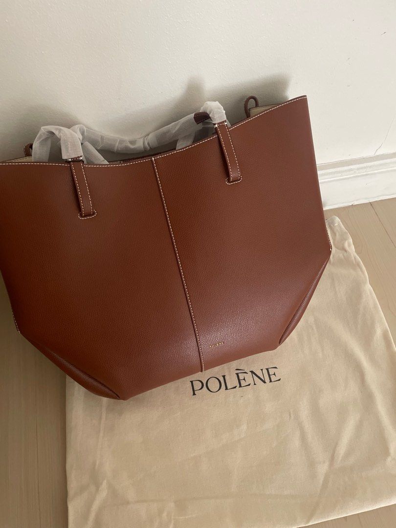 Polene Cyme (Category: Luxury Bags & Wallets) located in Manila. Submitted by arcasteria (Listing ID 1358243273, Image 3). Description: pre-order (7-14 days) with dust bag tag available in regular and mini sizes cognac, camel, black, chalk, taupe, ebony .