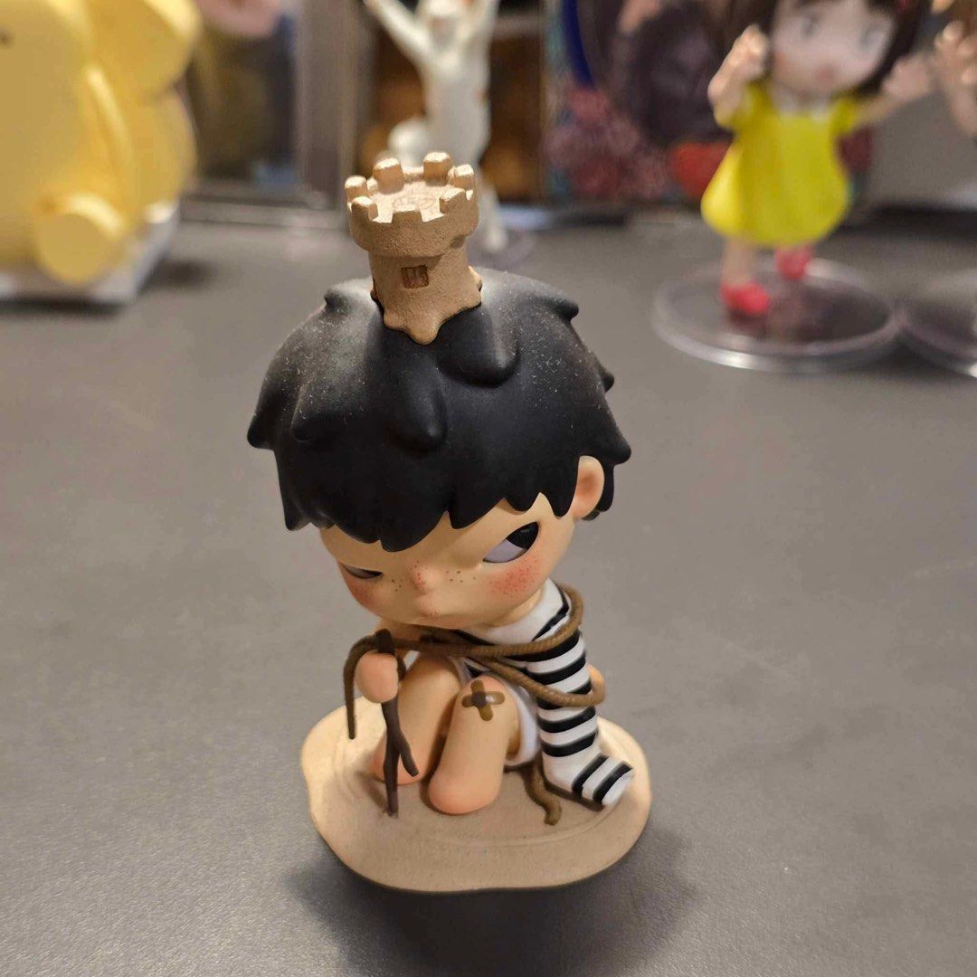 POP MART HIRONO Mime - Prisoner (Category: Designer & Blind Box Toys) located in Taytay. Submitted by dth0shi (Listing ID 1358191970, Image 1). Description: complete with box, card, foil firm price do not haggle rfs: decluttering mop: gcash mod: lbc, sdd.