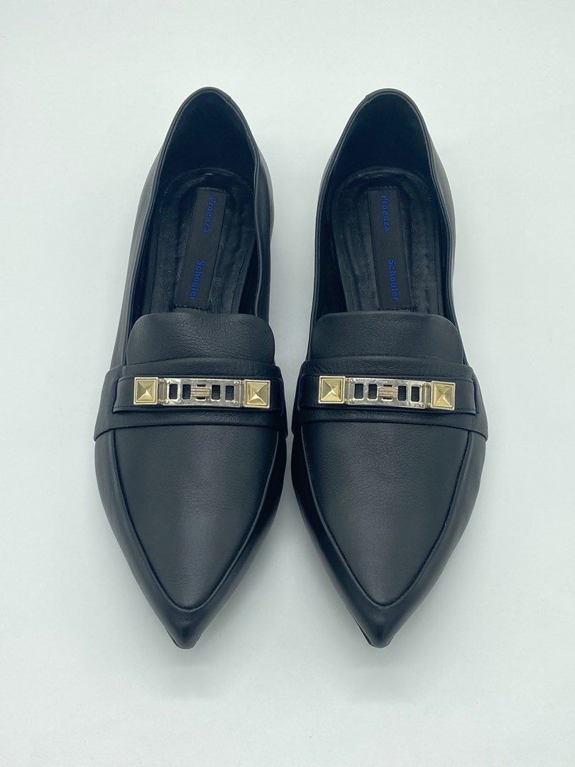 PROENZA SCHOULER Flats Loafer (Category: Loafers) located in Quezon City. Submitted by prime_ticks (Listing ID 1358247826, Image 2). Description: Unused. Just stored and kept for a while now. Proenza Schouler pointed flats Comfy soft leather Size 39 No inclusion.