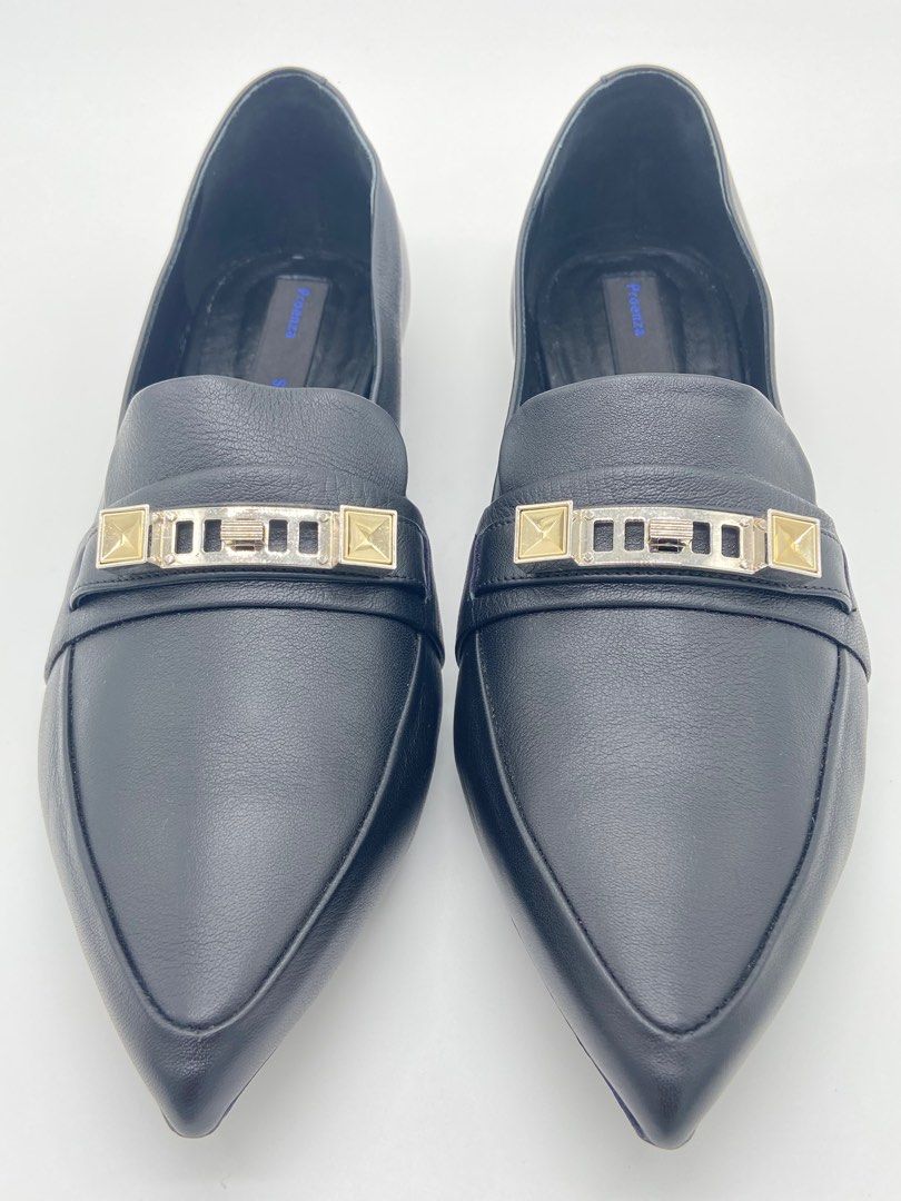PROENZA SCHOULER Flats Loafer (Category: Loafers) located in Quezon City. Submitted by prime_ticks (Listing ID 1358247826, Image 1). Description: Unused. Just stored and kept for a while now. Proenza Schouler pointed flats Comfy soft leather Size 39 No inclusion.