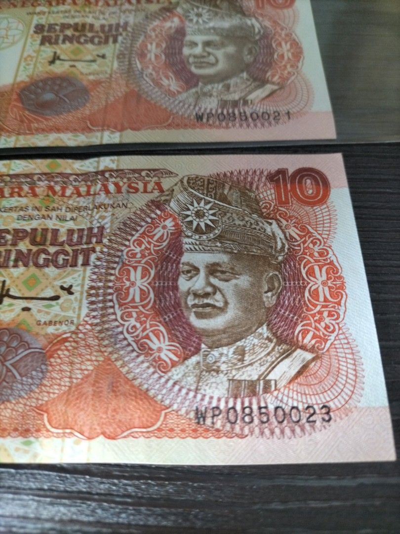 Rm10 7th series banknotes Rm48 for two piece, Hobbies & Toys ...