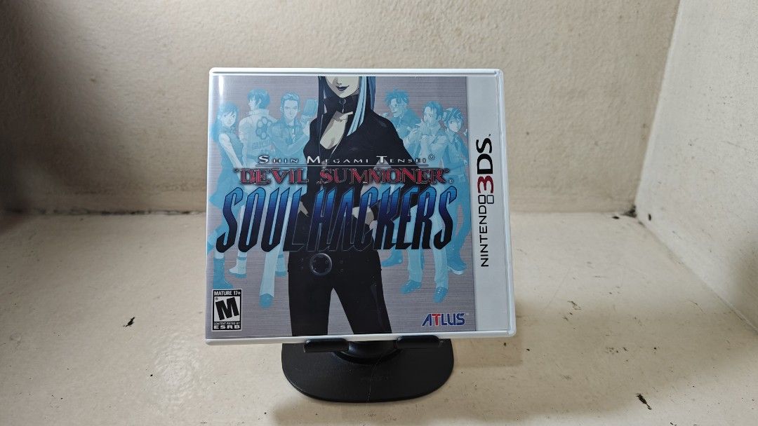 Shin Megami Tensei Devil Sunmoner Soul Hackers (Category: Nintendo) located in Pasig City. Submitted by blueox14 (Listing ID 1358333449, Image 3). Description: All inserts are complete and the soundtrack is still sealed Payment: Gcash/Seabank/Gotyme/Cash on meetup.