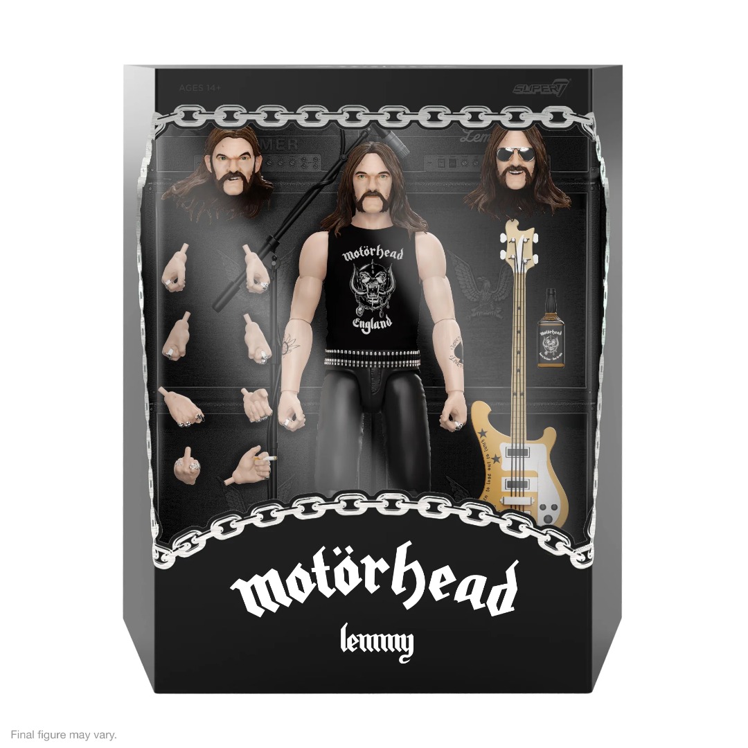 Super7 Ultimates Motorhead Lemmy Wave 1 Classic Era, Hobbies & Toys ...