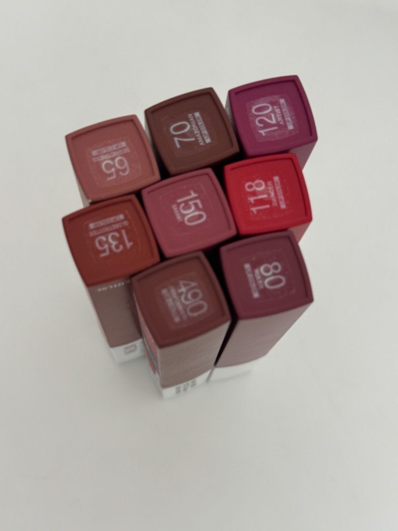Superstay Matte Ink (Category: Makeup) located in Quezon City. Submitted by declutteringnini (Listing ID 1358283212, Image 3). Description: ₱130 each only PRICE IS FIRM 💯 Authentic. Money back if proven fake. .