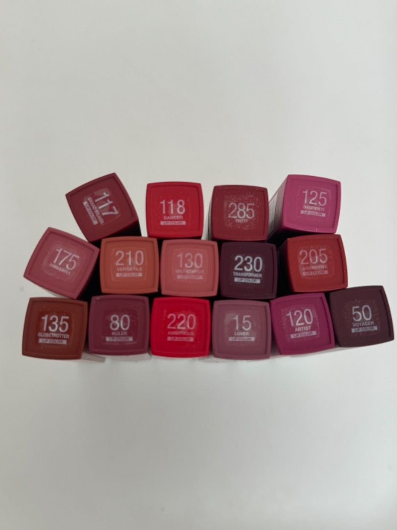 Superstay Matte Ink (Category: Makeup) located in Quezon City. Submitted by declutteringnini (Listing ID 1358283212, Image 2). Description: ₱130 each only PRICE IS FIRM 💯 Authentic. Money back if proven fake. .