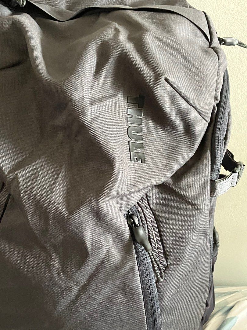THULE AllTrail X35 (Obsidian Gray) Backpack (Category: Backpacks) located in Paranaque City. Submitted by d33t00 (Listing ID 1358237164, Image 2). Description: THULE AllTrail X35 (Obsidian Gray) Backpack Brand New Dimensions (LxWxH): 32 x 30 x 61 cm Weight: 1.4 kg Volume: 35 L Color: Obsidian Gray Material: 50% Recycled Waxed 600D Polyester Canvas; Bluesign Certified 600D Polyester Actual pics of item posted except for the last 4 pics (taken from