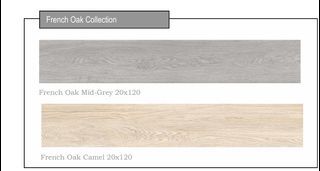 Tiles 20x120cm French Oak Collection