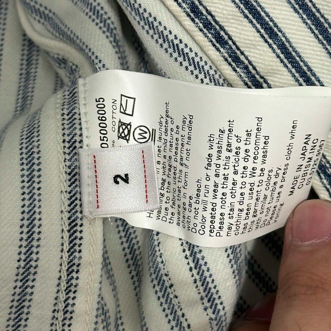 Visvim Logo Patch Jacket (Category: Coats, Jackets and Outerwear) located in Bulacan. Submitted by coolturedclothes (Listing ID 1358194196, Image 3). Description: Size 2 Bought from Univers Rockwell.