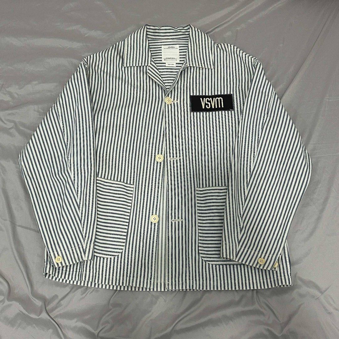 Visvim Logo Patch Jacket (Category: Coats, Jackets and Outerwear) located in Bulacan. Submitted by coolturedclothes (Listing ID 1358194196, Image 1). Description: Size 2 Bought from Univers Rockwell.