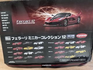 1:64 Kyosho Ferrari unassembled opened box 20pcs set