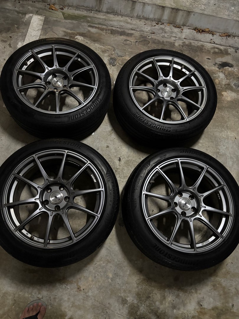 19 Inch SSR Rim with T005A and Steelmate TPMS, Car Accessories, Tyres ...