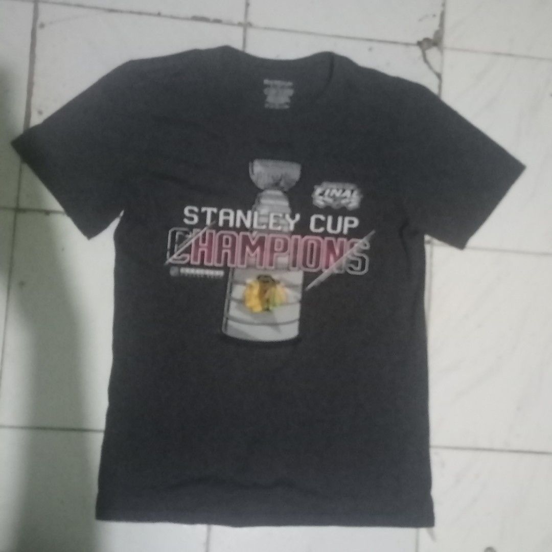 2015 rebook stanley cup championship tee (Category: Tshirts & Polo Shirts ) located in Manila. Submitted by badingsiru73116 (Listing ID 1358525809, Image 2). Description: size large.