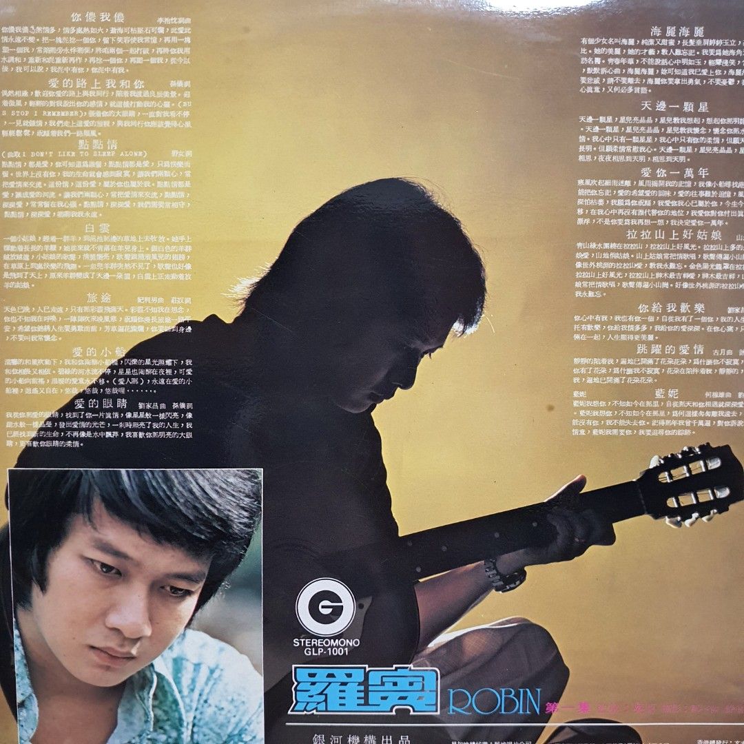 罗宾- 点点情Vinyl Record LP 黑胶唱片, Hobbies & Toys, Music & Media, Vinyls on  Carousell