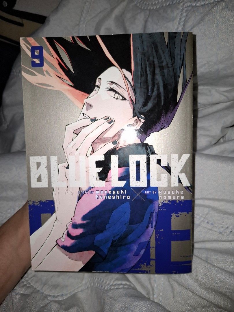 Blue Lock VOL. 9 Manga Kodansha (Category: Comics & Manga) located in Manila. Submitted by ninepoopie660 (Listing ID 1358487859, Image 1). Description: KINDLY READ‼️ -small dents on the top, barely visible, well-stored in my bookshelf -published by Kodansha -bought from NBS -NON-NEGOTIABLE RFS: decluttering MOP: gcash, paypal, bank transfer MOD: J&T, LBC, lalamove no returns, no exchange policy 💛🤍.