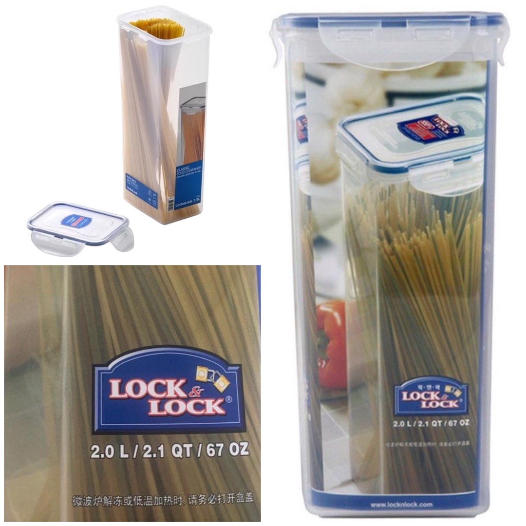 Brand New Lock & Lock Classic Pasta Food Container, Furniture & Home ...