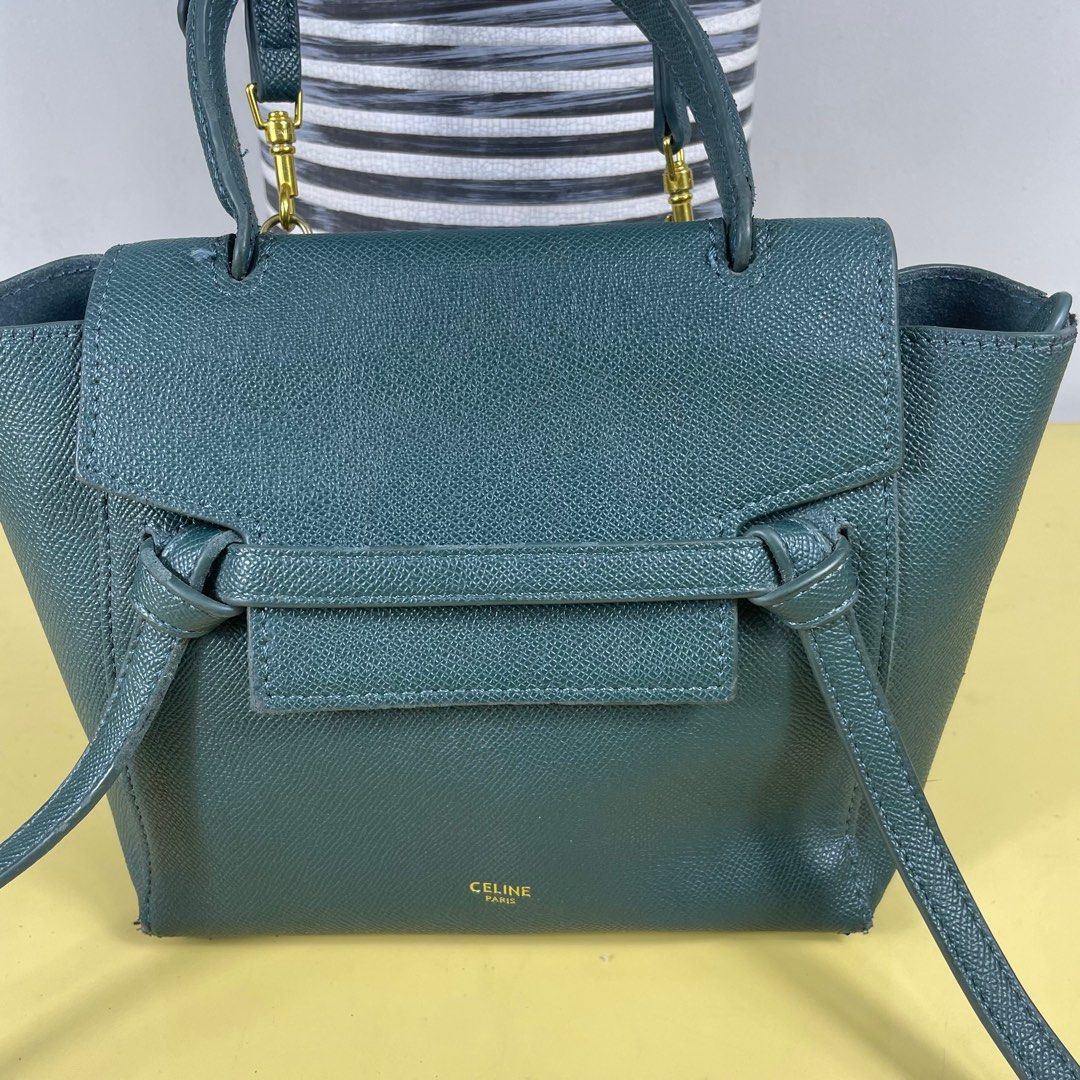 CELINE NANO TWO WAY BAG (Category: Luxury Bags & Wallets) located in Manila. Submitted by revise.ph_ (Listing ID 1358382736, Image 3). Description: CELINE NANO TWO WAY BAG Made in ITALY Dimension Length/Height:7 Width:11.5 Side Width:4 issue:CHECK DETAILED PHOTO Price:2,000 Free shipping via JNT.