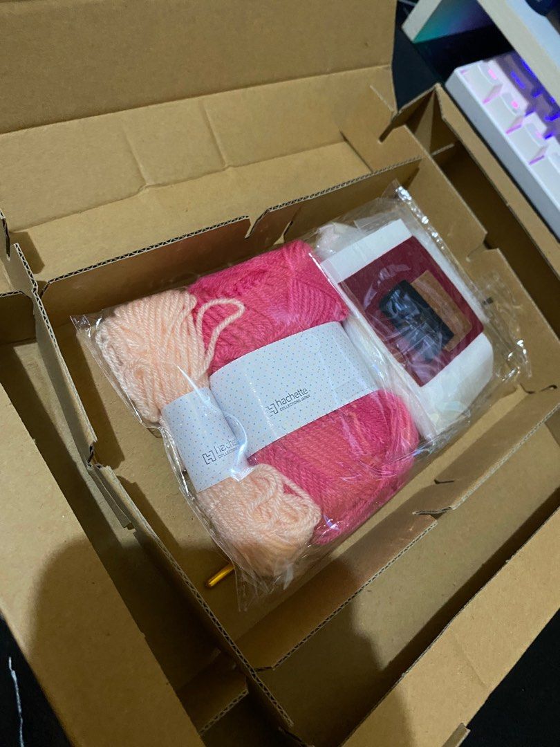 DIY Tsum Tsum Crochet Lotso (Category: Handmade Craft) located in Baguio. Submitted by casinoalcohol (Listing ID 1358460438, Image 2). Description: Lotso Tsum Tsum DIY Crochet - complete - brand new opened to inspect lang - 250 RFS: i thought it was a tsum tsum figure and i don’t know how to crochet..