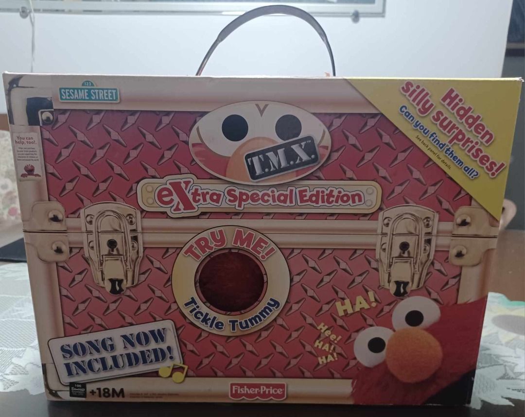 Fisher Price Sesame Street TMX Friend Elmo Tickle Me Elmo NOT WORKING ...
