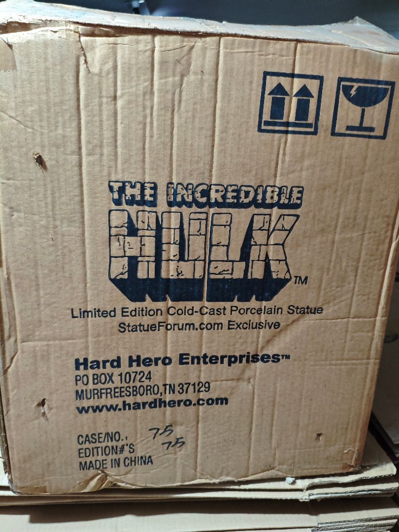 Hard Hero Enterprises "The Incredible Hulk" Statue (Category: Figurines & Statues) located in Pasay City. Submitted by fcsean (Listing ID 1358496875, Image 2). Description: Sample picture only..