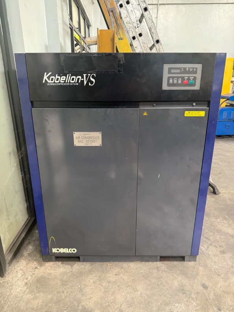 Kobelco VS175A Screw Type Compressor, Commercial & Industrial ...