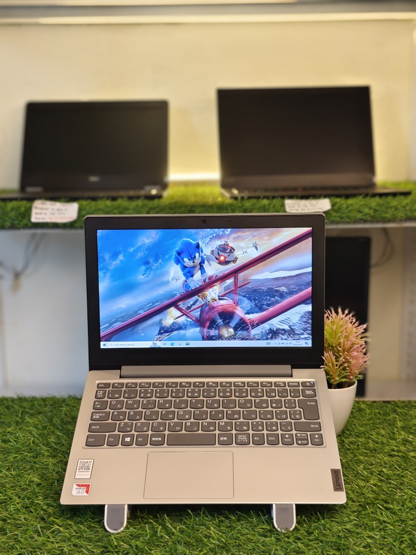 Laptop slim minimalis !! Lenovo Ideapad slim 3, AMD A6-9220 RADEON R4 ...