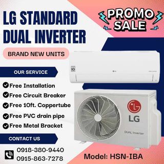 LG Standard Dual Inverter Split Type Aircon
