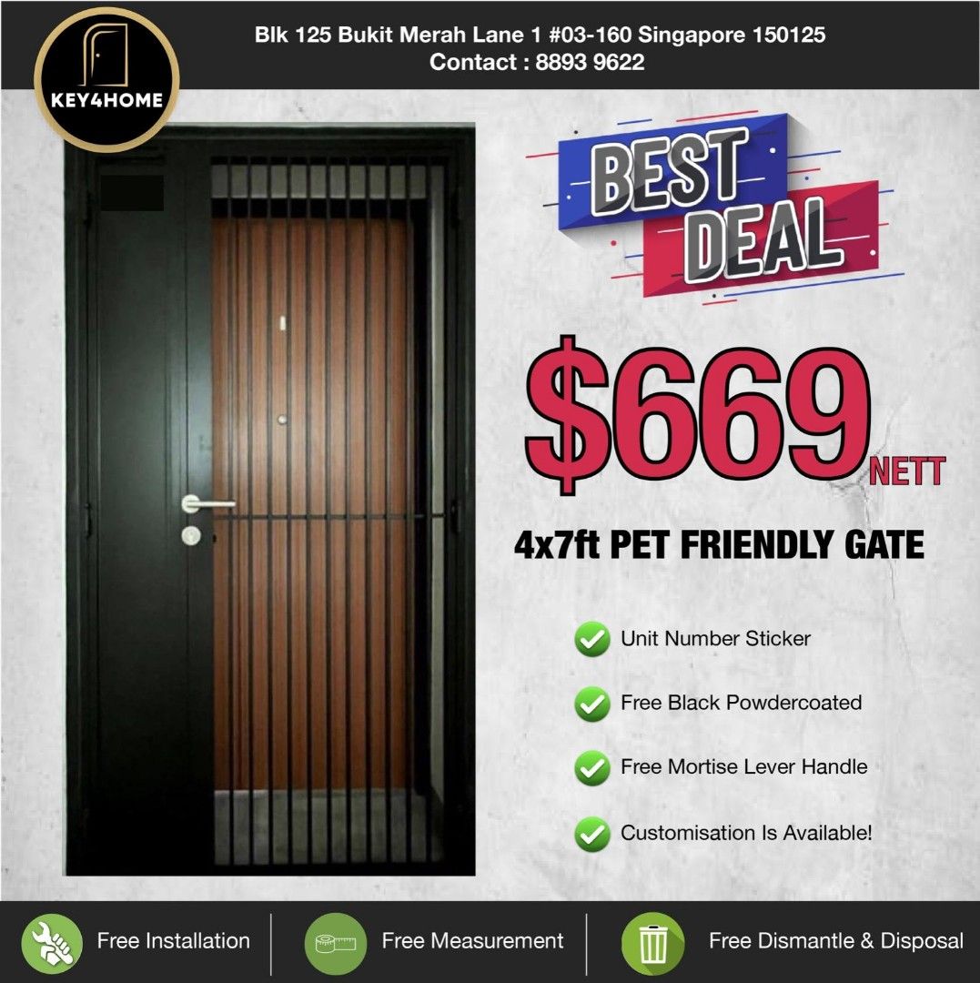 Modern Pet Friendly Gate446767482505809921