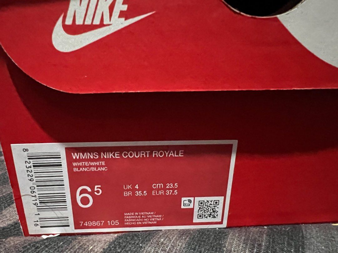 Nike Court Royale (Category: Sneakers) located in Tarlac. Submitted by deecm (Listing ID 1358483622, Image 2). Description: Brand New With Box Original.