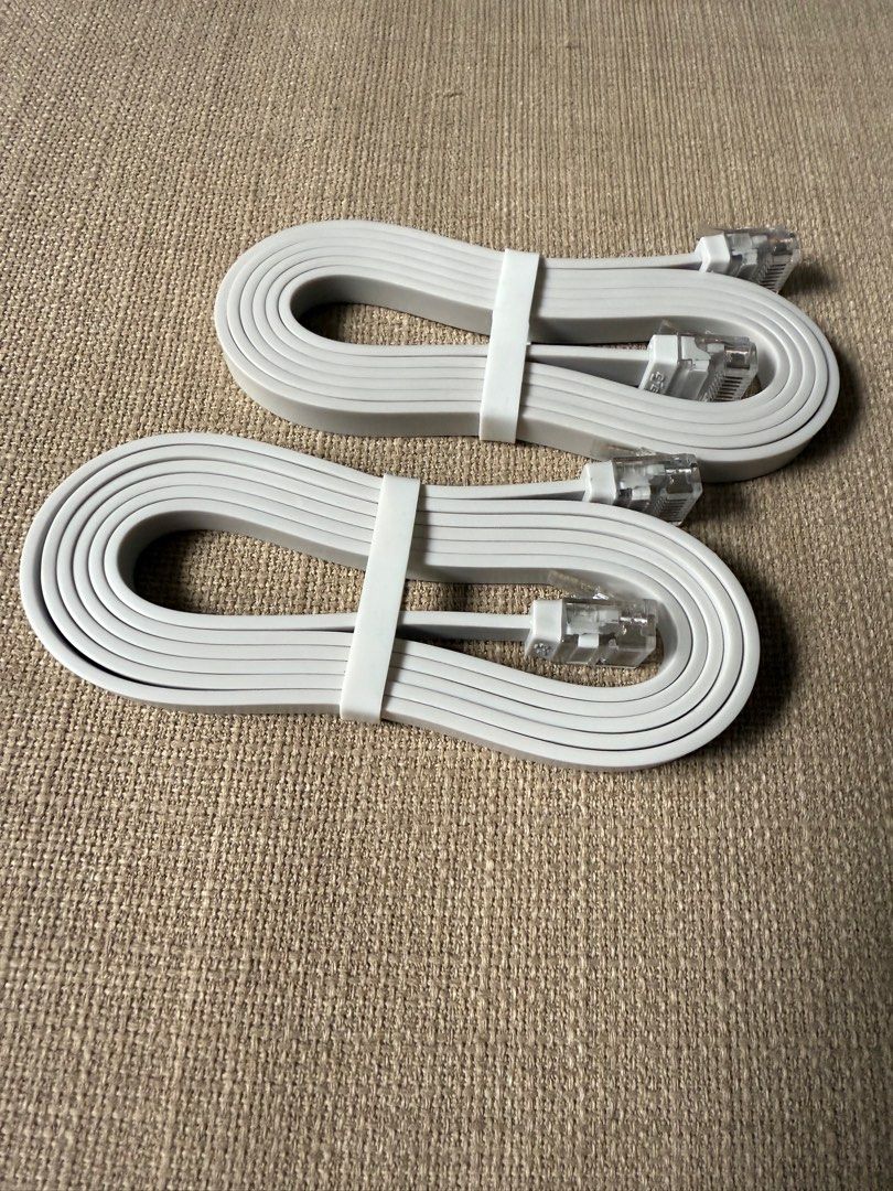 Perfect Condition Telephone Cables, Computers & Tech, Parts ...