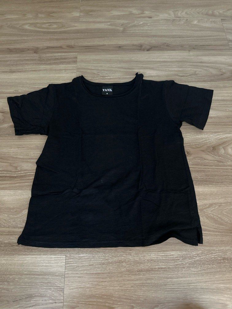 Plain Black Shirt Women (Category: Shirts) located in Quezon City. Submitted by alliapt (Listing ID 1358444277, Image 1). Description: Size M No when worn.