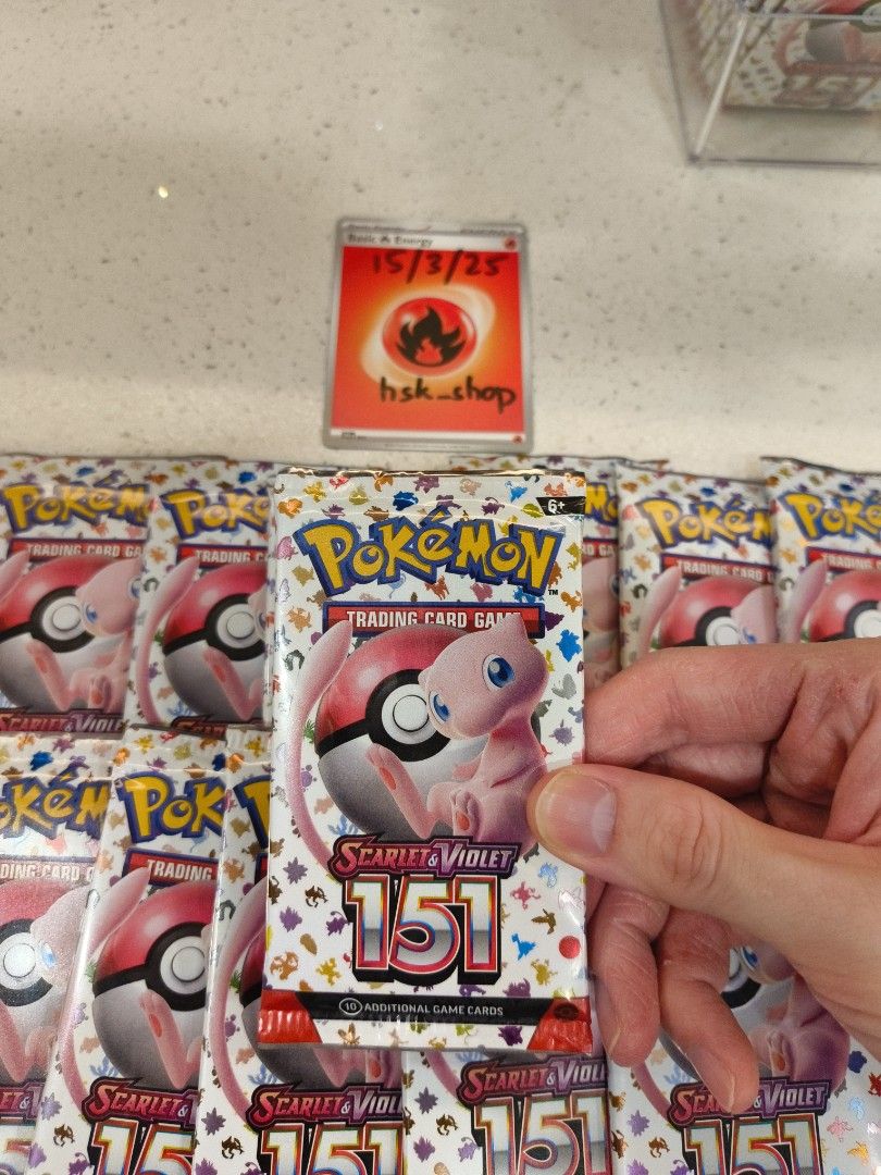 Pokemon 151 Eng Loose Pack, Hobbies & Toys, Toys & Games on Carousell