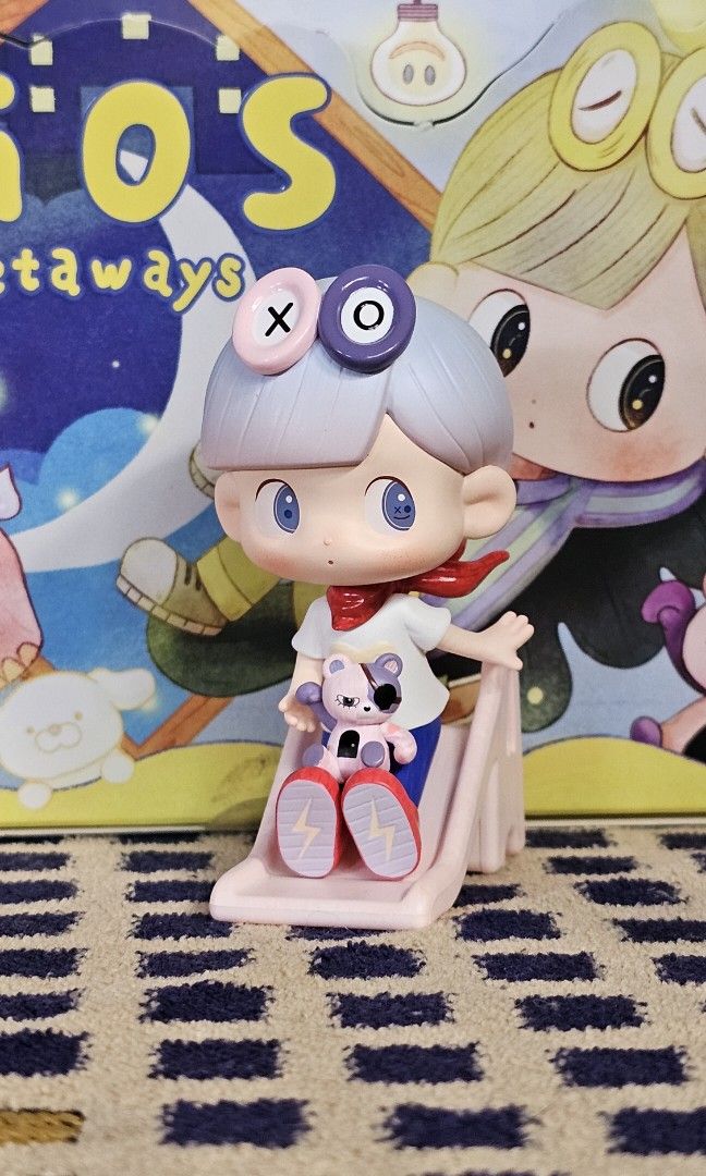 Popmart Lilios Daily Getaway (Category: Designer & Blind Box Toys) located in Cavite. Submitted by jeddk103 (Listing ID 1358386249, Image 2). Description: FOR SALE||LFB✨✨ Hello 😊 We are Decluttering. Looking for new homes for them. Unsealed and we'll maintained. Complete with box, foils, and card. These items are for sets only. Lilio's Daily Getaway with secret (Complete 9) (set) - P7,200. (4.8k (set) + 2.4k (secret) Please contact me. Prices ar