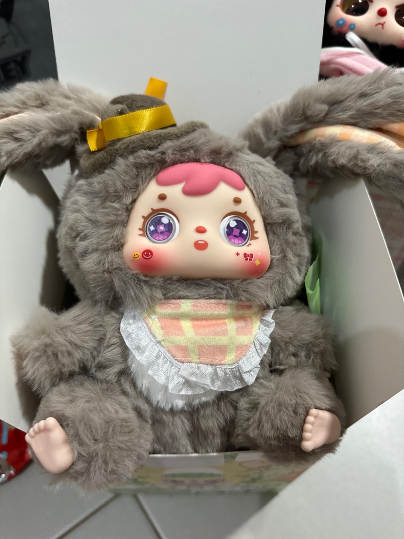 Samuel rabbit grey, Hobbies & Toys, Toys & Games on Carousell