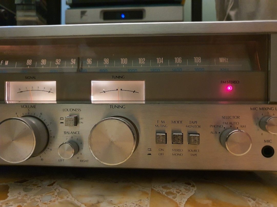 Sansui G3500 Reciever Amplifier (Category: Soundbars, Speakers & Amplifiers) located in Singapore. Submitted by roy.wei.75 (Listing ID 1358342863, Image 2). Description: Item in working conditions. Physical conditions as per attached photos. A short functionality test upon collection of item to avoid any misunderstanding after sale..