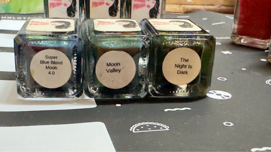 Shleee Nail Polish Bundle A (Category: Hands & Nails) located in Las Pinas. Submitted by _bernadetteg (Listing ID 1358389889, Image 2). Description: Get this polish for only 1,400 and get 1 FREE Nail Polish Shleee Trio Bundle A 💅Super Blue Blood Moon 4.0 💅Moon Valley 💅The Night Is Dark .