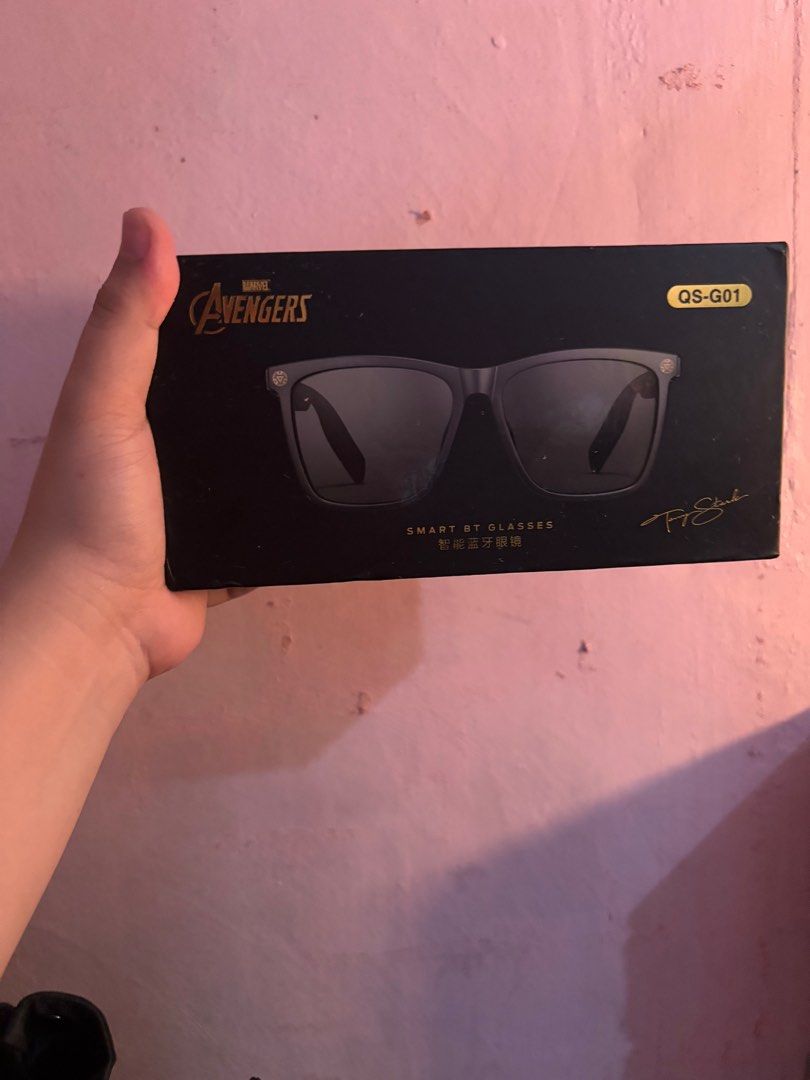 Stark (Smart Bluetooth) Glasses (Category: Sunglasses & Eyewear) located in Taguig. Submitted by happyceeshells (Listing ID 1358477899, Image 1). Description: Never been used (just opened the box upon delivery) - price is still negotiable.