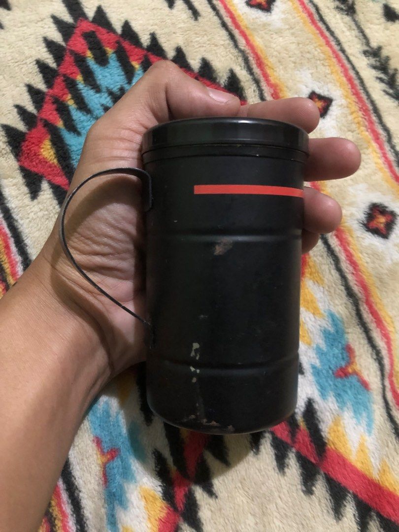 Tin can container case (Category: Storage Boxes & Baskets) located in Quezon City. Submitted by markgolveo (Listing ID 1358433510, Image 2). Description: Tin can container case.