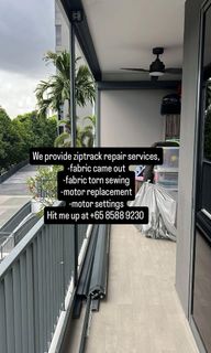 Ziptrack / Zipblinds Repair, Retractable Awnings, Fixed Shelters, Blinds Collection item 1