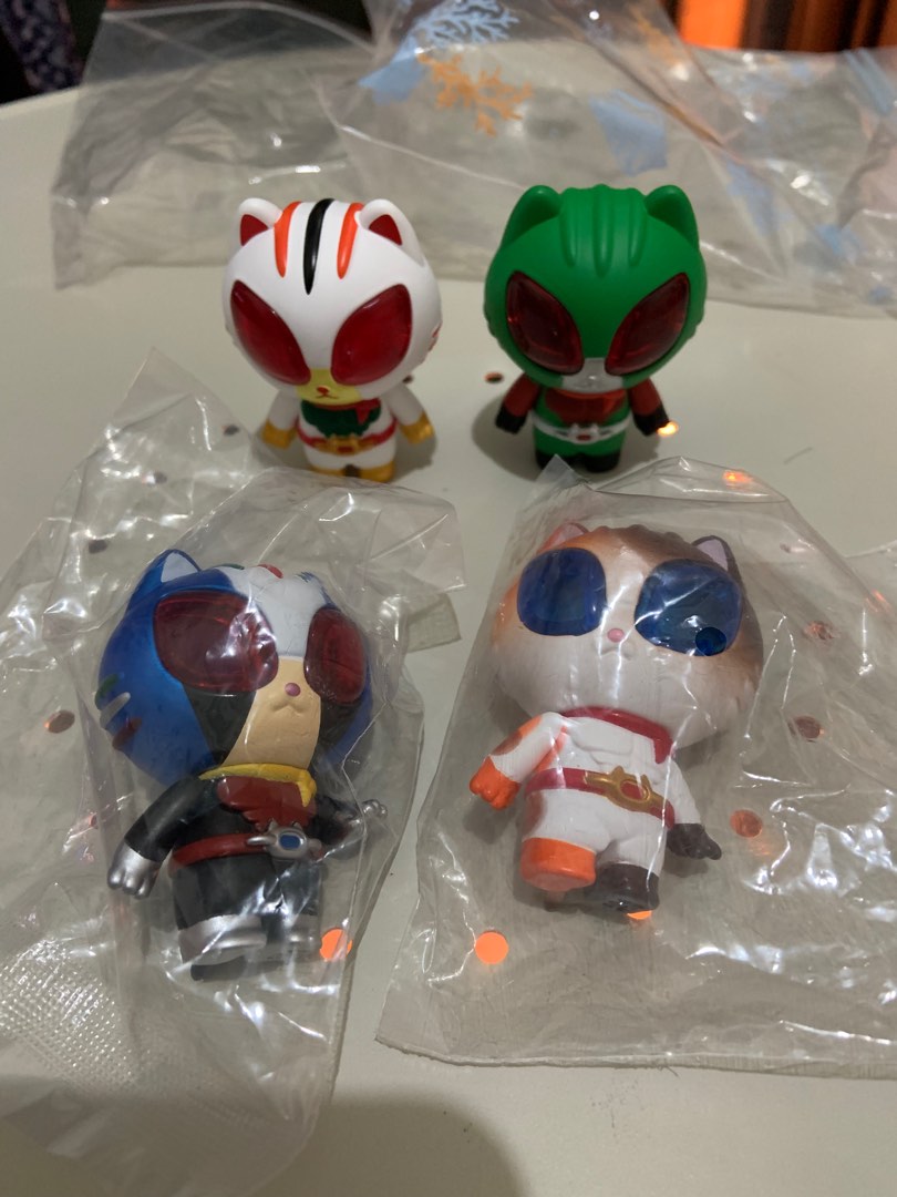 現貨Jinart x Akutoy CATMAN RIDER 假面貓騎士扭蛋轉蛋設計師玩具假面