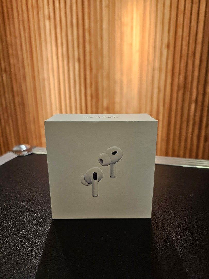 Original AirPods Pro 2 (2nd gen type C) (Category: Earphones) located in Quezon City. Submitted by engr_enrico (Listing ID 1358634654, Image 1). Description: brand new sealed AirPods Pro 2nd gen Type C 1 year Official Apple Warranty.