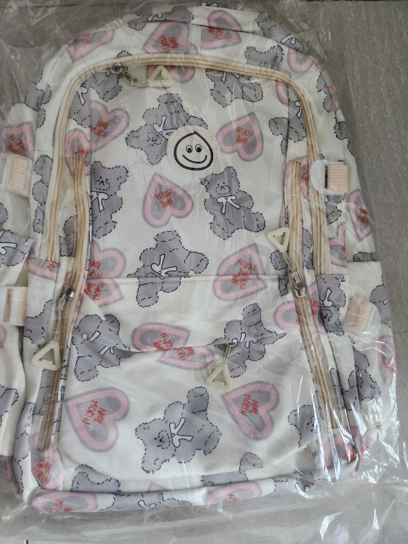 Backpack @ $8 (Category: Backpacks) located in Singapore. Submitted by centrosvue (Listing ID 1358618643, Image 1). Description: First come first serve basis. Not for fussy buyer. Please allow some discrepancies in measurements. Please see the measurements before order! Goods sold are not refundable/exchange. Collection area: Punggol mrt/bus interchange..