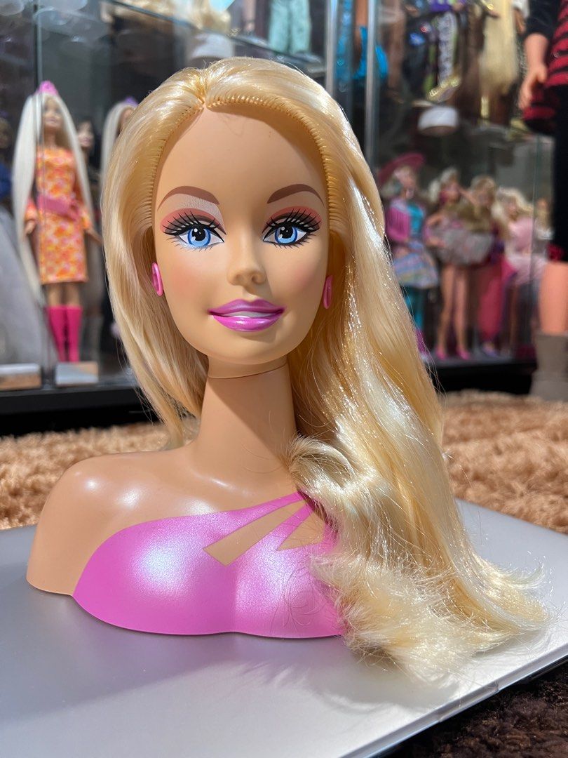 Barbie Generation Girl Styling Head (Category: Kids Toys) located in Iligan City. Submitted by thepinkdollia (Listing ID 1358705711, Image 2). Description: This styling head doll has been freshly removed from the box and was only briefly displayed. It was never played with. Its hair is shiny and was never tangled. Its a beautiful styling head you can collect together with your other dolls. FIRST TO PAY BUYER SHOULDERS SHIPMENT(jnt/jrs) MOP: GCASH