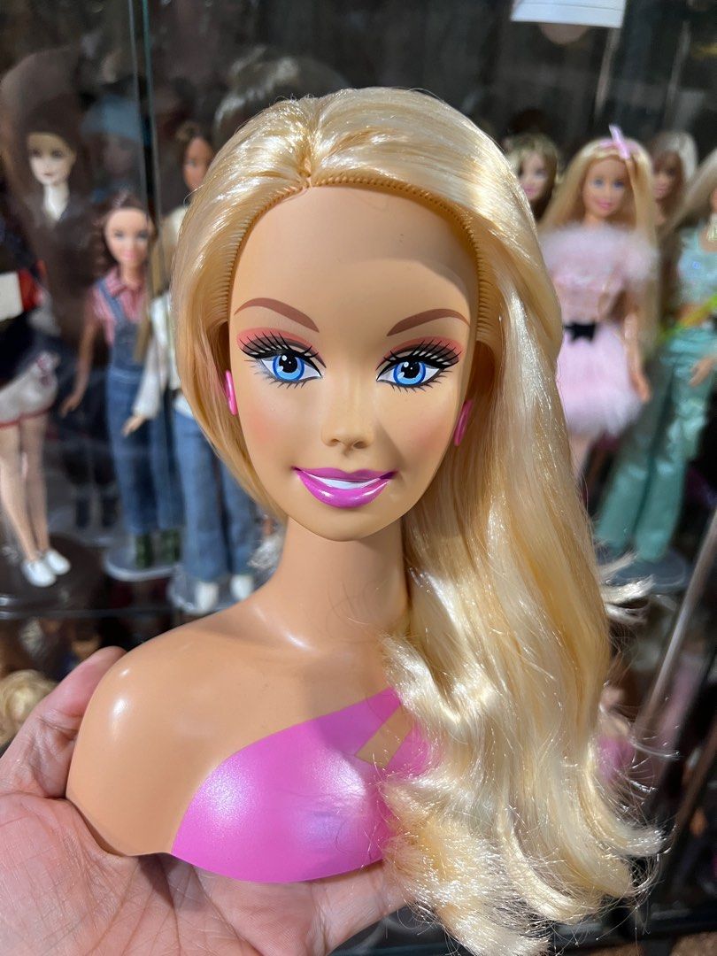 Barbie Generation Girl Styling Head (Category: Kids Toys) located in Iligan City. Submitted by thepinkdollia (Listing ID 1358705711, Image 1). Description: This styling head doll has been freshly removed from the box and was only briefly displayed. It was never played with. Its hair is shiny and was never tangled. Its a beautiful styling head you can collect together with your other dolls. FIRST TO PAY BUYER SHOULDERS SHIPMENT(jnt/jrs) MOP: GCASH