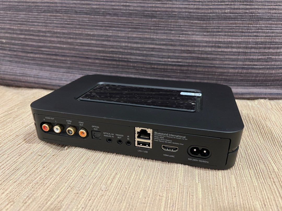 BlueSound NODE (Category: Other Audio Equipment) located in Klang. Submitted by dvenlong (Listing ID 1358692432, Image 2). Description: Condition:9/10 Model:2021 Postage:Arranged At Buyer’s Cost Price:Rm1480 https://www.bluesound.com/zz/amfile/file/download/file/3493/product/757/?srsltid=AfmBOopS_mZ2QMyRmrtwuhmh24CN1LZni7pFMtb8PgVb_lU29pzr8AaF.