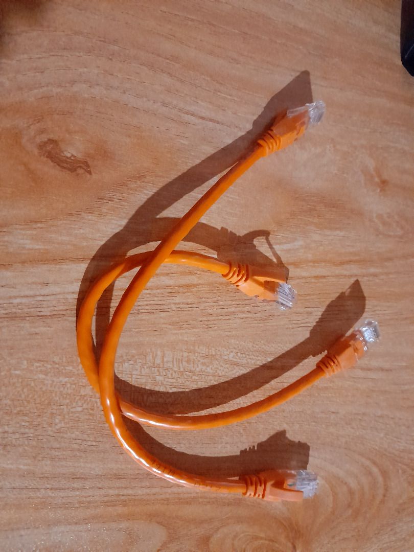 **BNEW** LAN Cables - Grey / Orange - 200 EACH (Category: Cables & Adaptors) located in Las Pinas. Submitted by ninodpmas (Listing ID 1351692174, Image 3). Description: **BNEW** LAN Cables - Grey / Orange - 200 EACH.