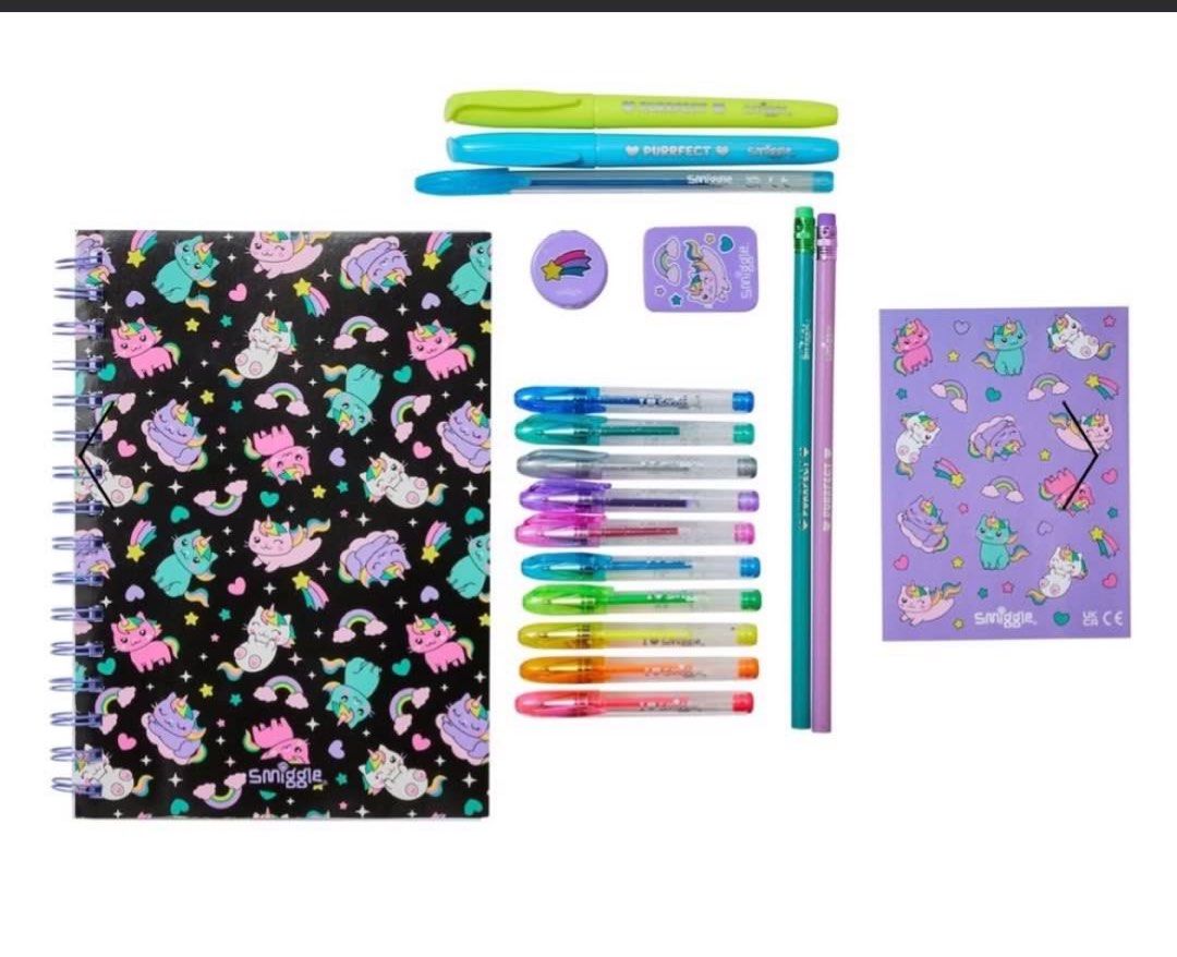 Brand new BN smiggle stationery set drawing coloring art case (Category: Stationery & School Supplies) located in Singapore. Submitted by msdecluttering (Listing ID 1358546830, Image 2). Description: Last 4 for $45.