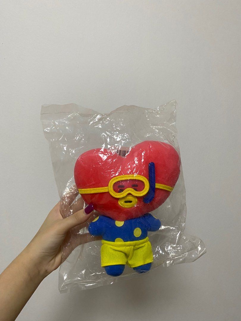 bt21 bts line friends tata v taehyung plushie soft toy stuffed doll ...